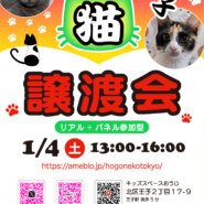 ほごねこ東京譲渡会in王子