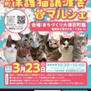 百町保護猫譲渡会＆マルシェ