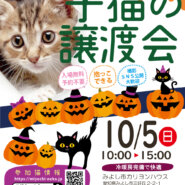 秋も子猫まつり20～25匹★みよし市