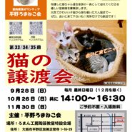 第35回 平野ろまねこ譲渡会